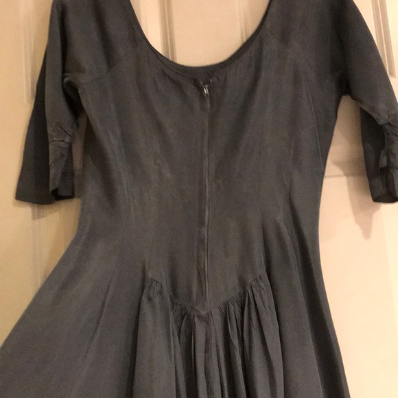 Beautiful blue vintage satiny dress ๐ - Picture 7 of 8